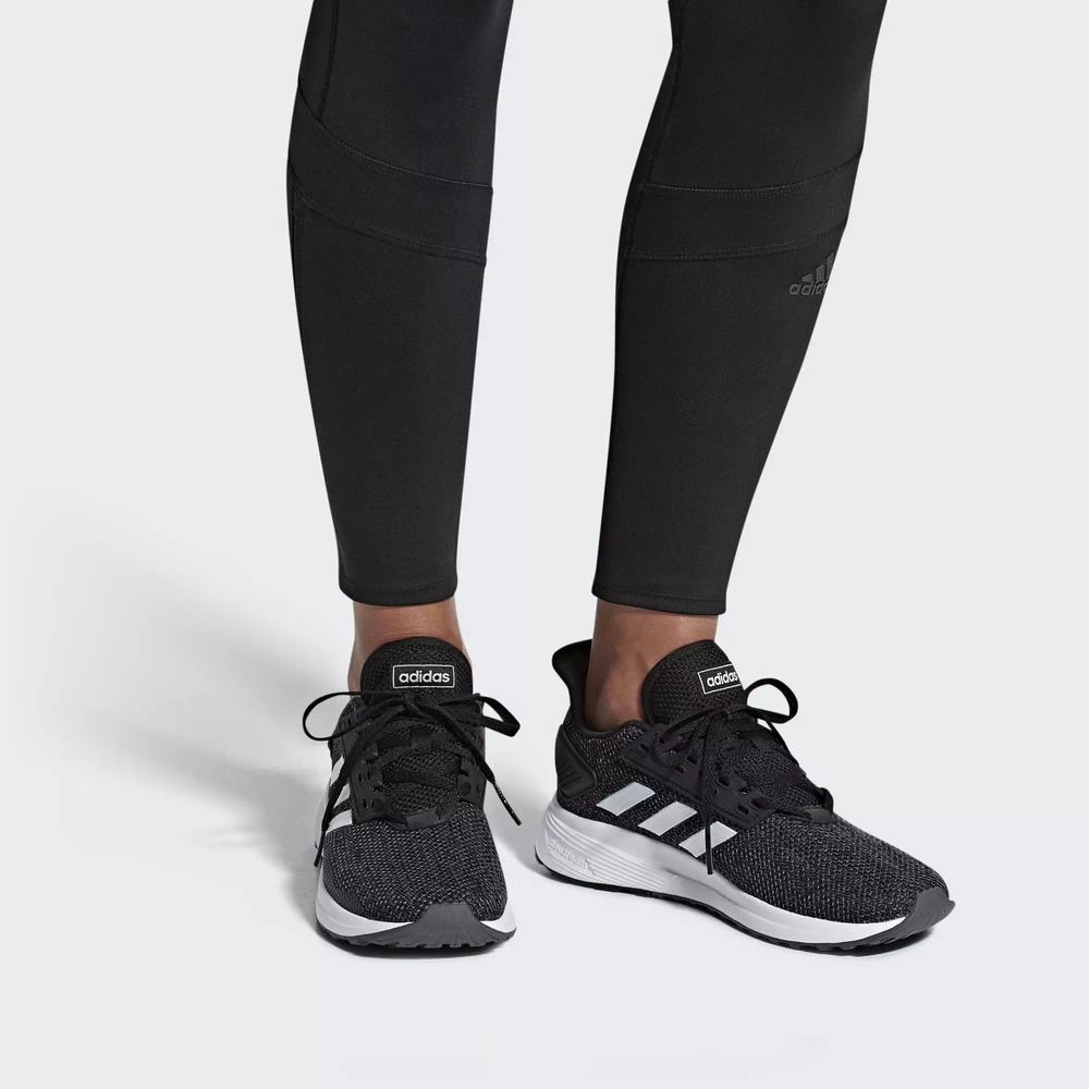 Adidas Duramo 9 Tenis Para Correr Negros Para Mujer (MX-62653)